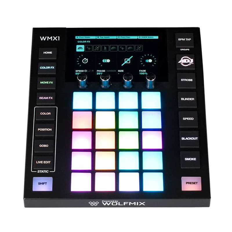 Wolfmix Wmx1 Dmx Controller