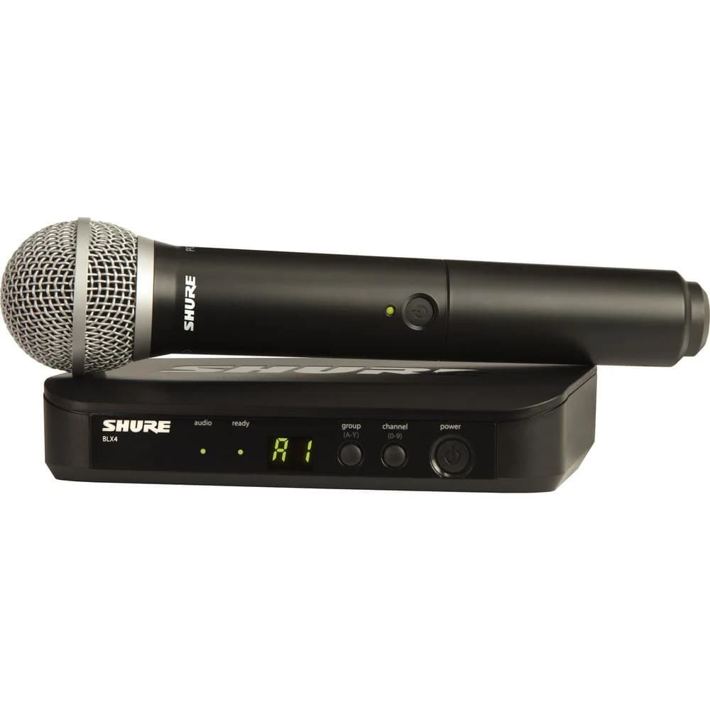 Shure Blx4 Receiver + Handheld Pg58 Microphone